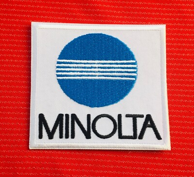 MINOLTA 35mm KAMERA FOTOGRAFIE DIGITAL KUNST ABZEICHEN BÜGELN AUFNÄHEN PATCH FILM