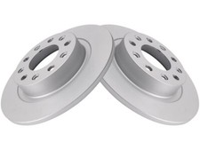 Juego de rotor de freno trasero TRQ 29MX98T para Dodge Dart 2013-2016