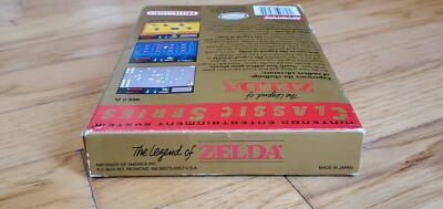 The Legend of Zelda Nintendo NES Game lot CIB Complete Gray Grey