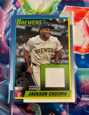 2025 Topps Series 1 - Major League Material #MLM-JC Jackson Chourio (MEM)