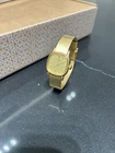 Vintage Timex Gold Tone Wind-up Women's Watch Sz. 6 1/4" Doesn't Keeps Time