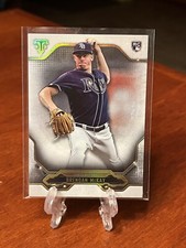2020 Topps Triple Threads Baseball #89 Brendan McKay Refractor RC Rookie Rays