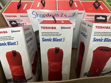 Image of **BRAND NEW - Toshiba Sonic Blast 3 Bluetooth Speaker - RED**