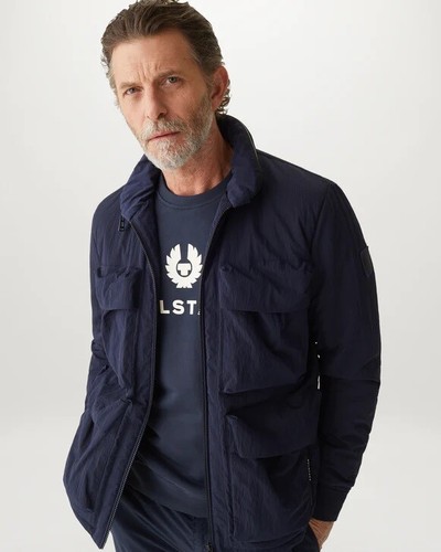 Belstaff Signature Crewneck Sweatshirt Dunkel Ink - Bild 5 von 10