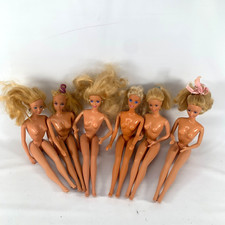 Vintage Barbie Mattel Lot of 6 Blonde Nude