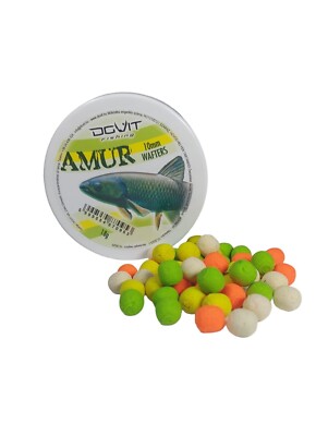 DOVIT Amur 4 Color Wafters 10mm Methode Feeder Pellets Karpfenfutter Grundfutter