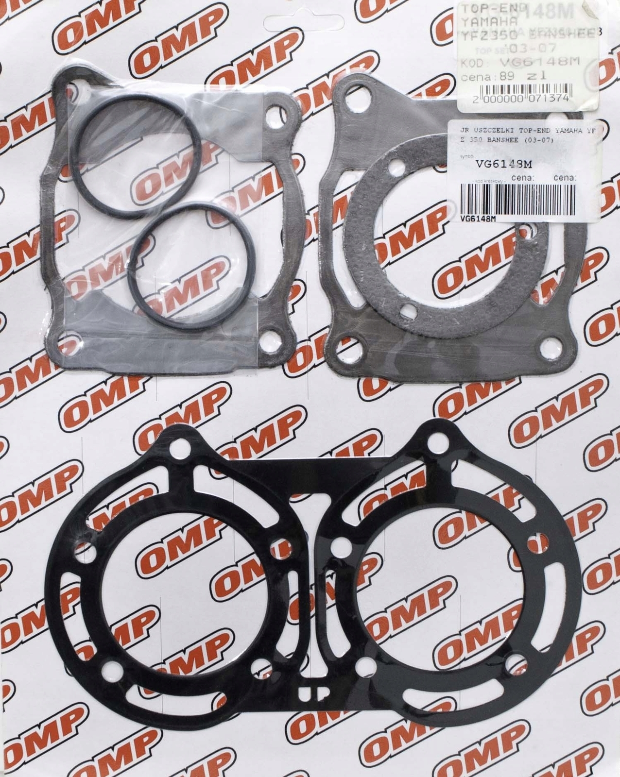 Joints haut de gamme Yamaha YFZ 350 Banshee 2003-2007 en matériau renforcé pour moteur