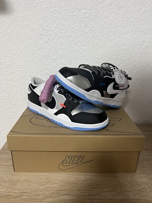 Nike Dunk Low Scrap Black Neutral Grey University Blue White