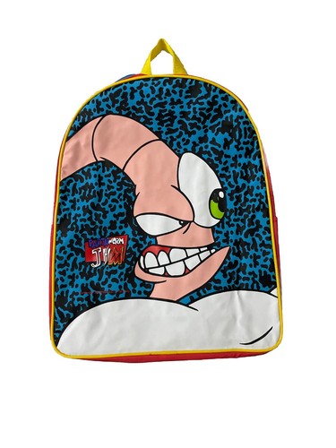 Vintage 1995 Sega Genesis Rucksack Promo Earthworm Jim RAR