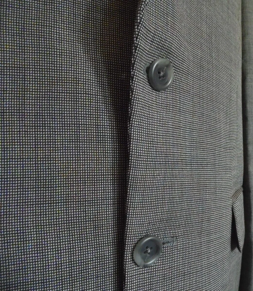 Burberry London коричневый кнопка шерсти костюм 2 кнопки размер 40R - Изображение 3 из 4