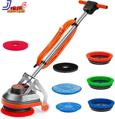 Commercial Floor Scrubber Machine 13'' Heavy Duty Orbital Floor Cleaner Buffer