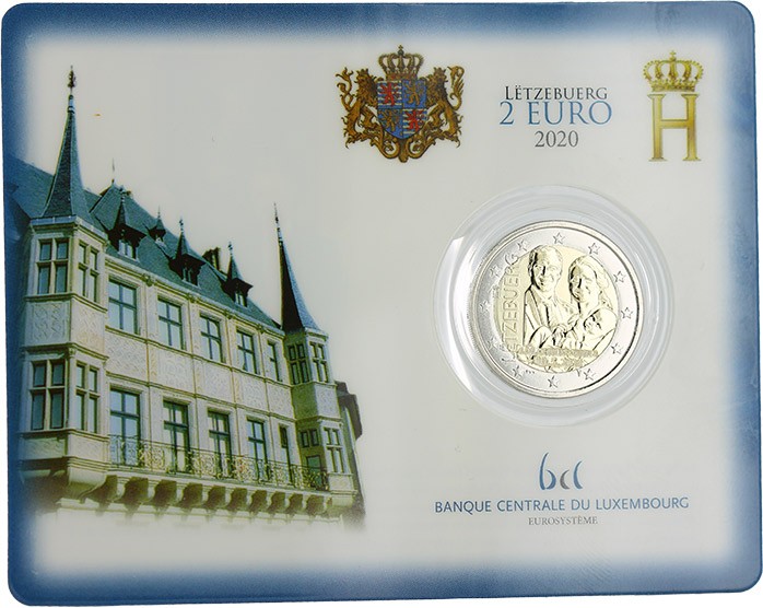 2 euros commémo. BU 2020 coincard - Naissance du Prince Charles Version classiqu