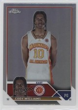 2023 Topps Chrome McDonald's All American Refractor Cody Williams #60 0t2