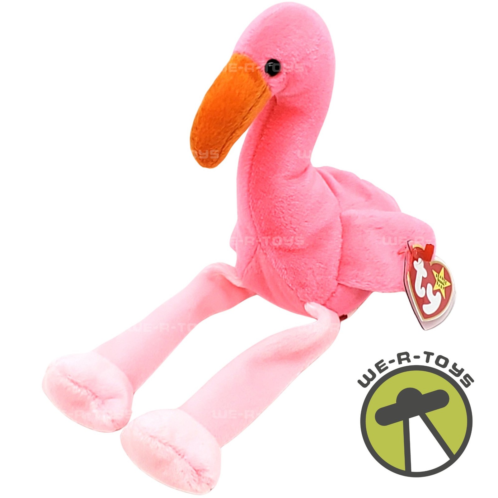 Ty Beanie Babies Pinky the Flamingo Plush 1995