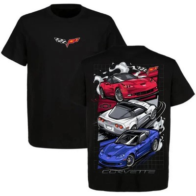 Chevrolet Corvette C6 T-Shirt � American Muscle Sports Car Graphic Tee
