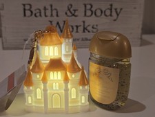 Bath Body Works Disney Light-Up Castle Holder Pocketbac Hand Sanitizer NEW