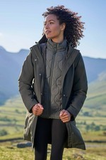 Mountain Warehouse Luna Womens 3 In 1 Long Waterproof Jacket - 3 In 1 Jacket