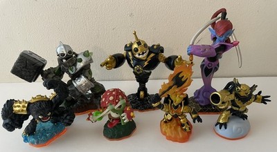 Skylanders Giants Lot of 7 Orange Bottom