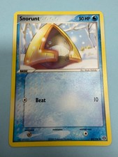 Snorunt Common EX Emerald 64/106 NM on eBay