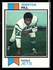 1973 Topps #150 - Winston Hill - Jets