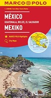 Marco Polo - Mexico Map Includes Guatemala Belize And El Salvador - - F31Z