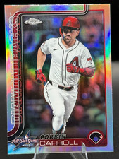 2025 Topps Chrome Corbin Carroll All-Star #ASGC-36 Diamondbacks 