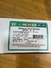 BRAND NEW Sporlan SBFVE-A-C Thermostatic Expansion Valve, 30" Cap Tube,3/8 X 1/2