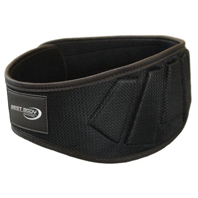 Best Body Ultraleichtgürtel Gürtel Polypropylen Nylon Trainingsgürtel Schwarz