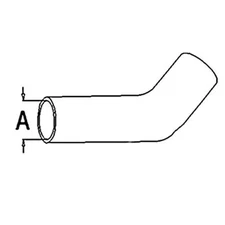 Upper Radiator Hose fits Minneapolis Moline 335 Super 4 Star 4 Star 445 10A7294