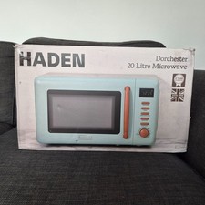 Image of Haden Dorchester 20L 800W Solo Microwave Sage Green Digital Timer 5 Power Levels