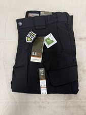 5.11 TACTICAL 74369 Tactical Pants 32x34 Straight Fit Black