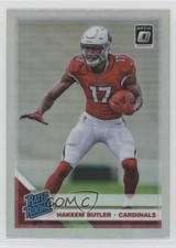2019 Panini Donruss Optic Rated Rookie Holo Prizm Hakeem Butler #166 wd9