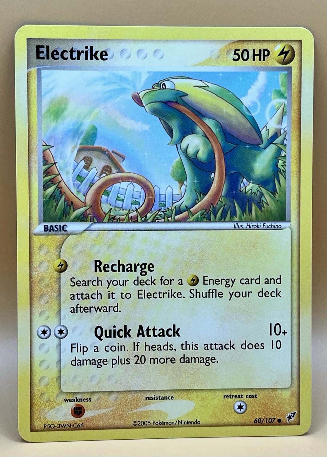 Electrike 60/107 – EX Deoxys - NM - 2005 Pokémon TCG