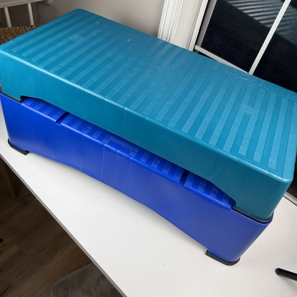 The Firm TRANSFIRMER Step Ejercicio Caja Steppers Incluye los 8 Pies de Goma Usado en Excelente Condición Foto 4 de 4