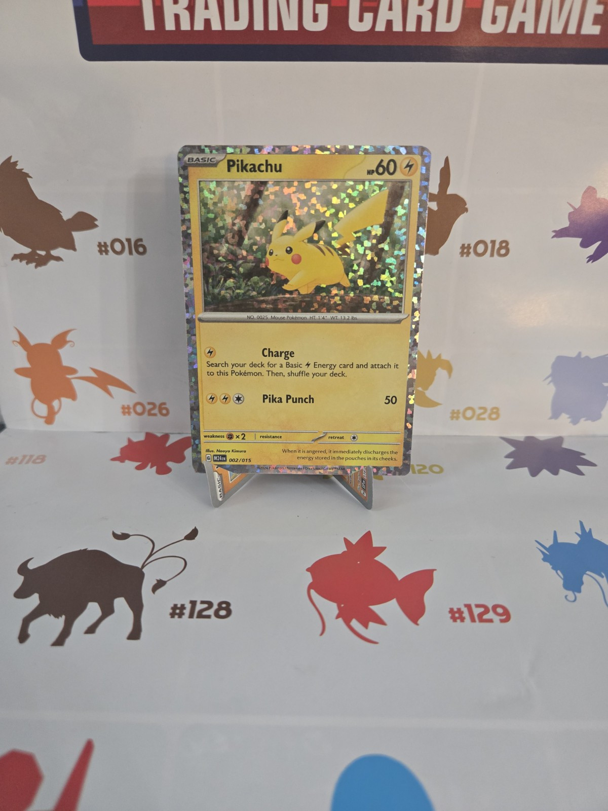 Pikachu 002/015 McDonald's Promos 2024 Holo