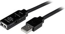 Image of StarTech.com 10m USB 2.0 Active Extension Cable M/F - 10 meter USB 2.0 Repeater