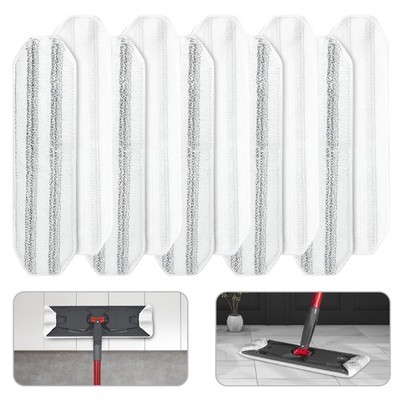 10x Mikrofaser Ersatz Moppads passend für O-Cedar H2prO Mop Wischbezug Reinigung