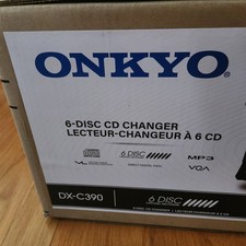 NEW Onkyo DXC390 6 Disc CD Changer Factory Sealed Box Unopened DX-C390 DX C390