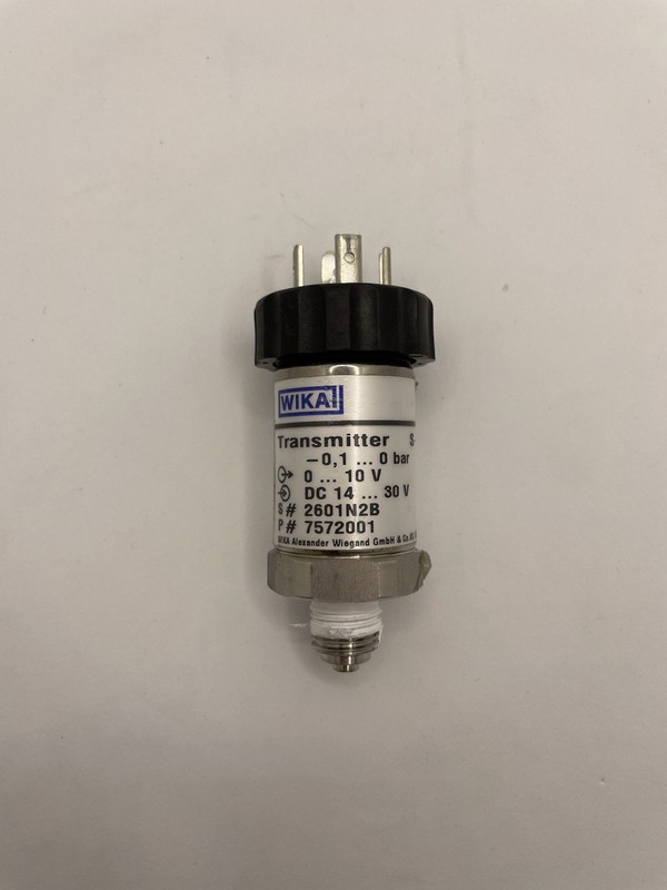 WIKA S-10 Pressure Transmitter Part Number 7572001
