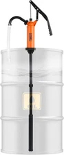 55 Gallon Drum Pump | Heavy Duty Manual Rain Barrel Pump for Water, DEF & Corros