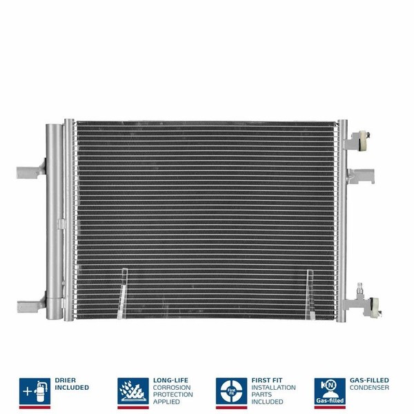 Nissens 940134 Kondensator, Klimaanlage FüR Chevrolet Opel-image