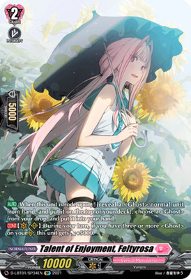 x1 Talent of Enjoyment, Feltyrosa - D-LBT01/SP34EN - SP CFV M/NM