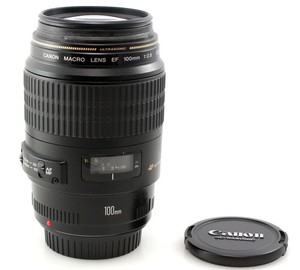 Canon EF 100mm f2.8 Macro Lens USM Lens - for EOS DSLR Cameras