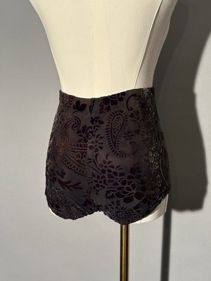 Vintage Style Lip Service XS women's Select Short Lace Up Black | eBay