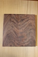 Black walnut bowl blank 8.5 X 8.5 X 3"