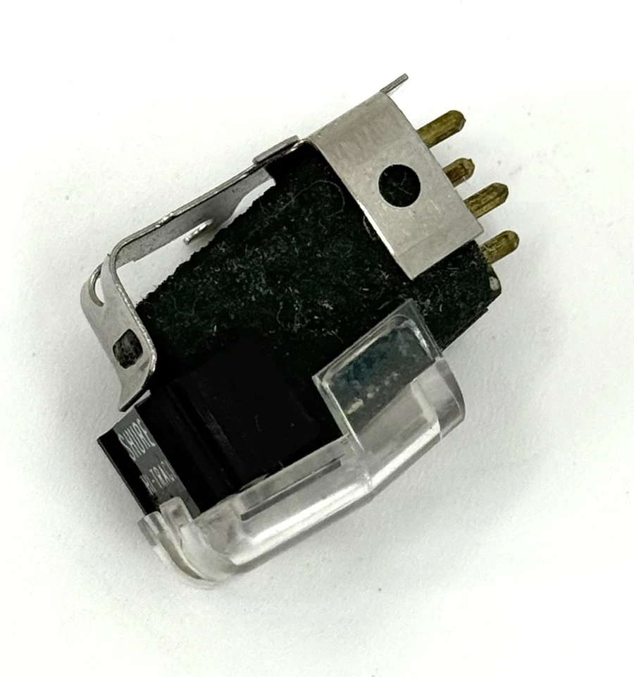 Cartucho fonográfico de alta pista Shure M91ED de colección con arandelas de tornillos Stylus - sin probar Foto 4 de 4