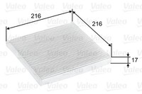 Valeo 698796 Filter, Innenraumluft Passend FüR Subaru Toyota