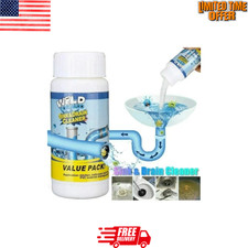 Wild Tornado Powerful Sink Drain Cleaner High Efficiency Clogging Cleaner