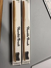 2 - Humble Co. Humble Bamboo Brush Soft Adult Toothbrush - Black