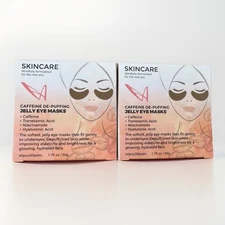 2x LASplash Caffeine De-Puffing Jelly Eye Masks 40pcs 20pairs Ea Box - USA Ship